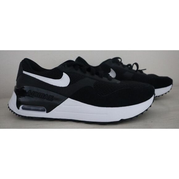 Nike DM9537 Men's Sz 11 Black/White Air Max SYSTM Athletic Running Shoes $100 - Picture 3 of 10